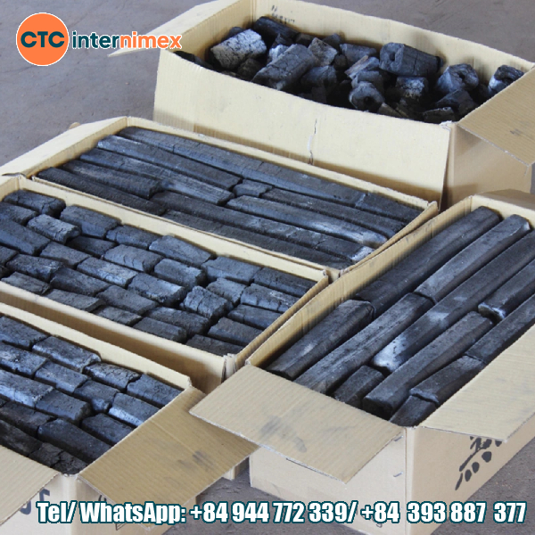 Vietnam Sawdust Charcoal Briquettes